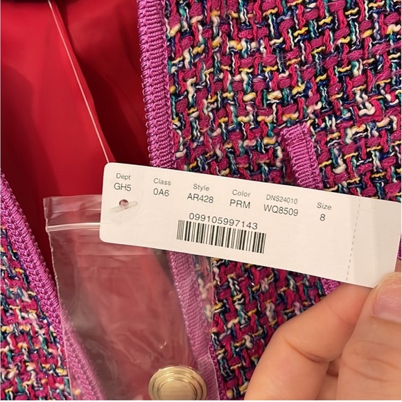 J Crew NWT Autumn Tweed Fitted Jacket/Blazer size 8 - Picture 13 of 17